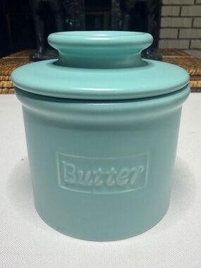 Butter Bell by L. Tremaine Inc. ceramic Robins Egg Blue